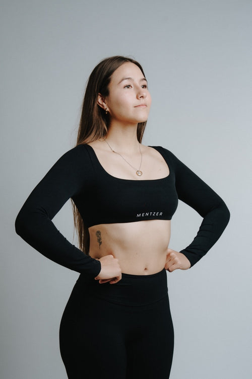 ALORA     Flare Legging  Black