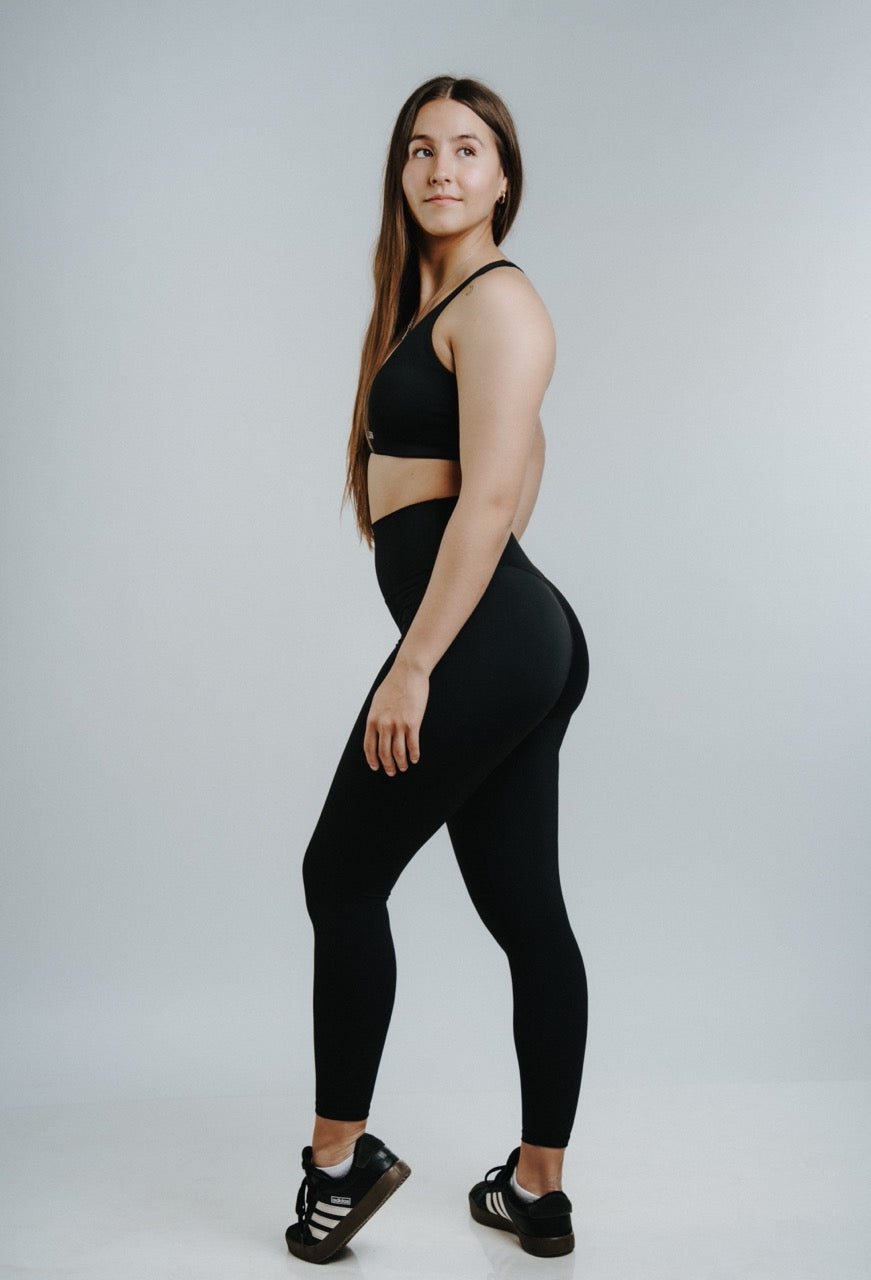 AERIS  Black     Legging de cintura alta