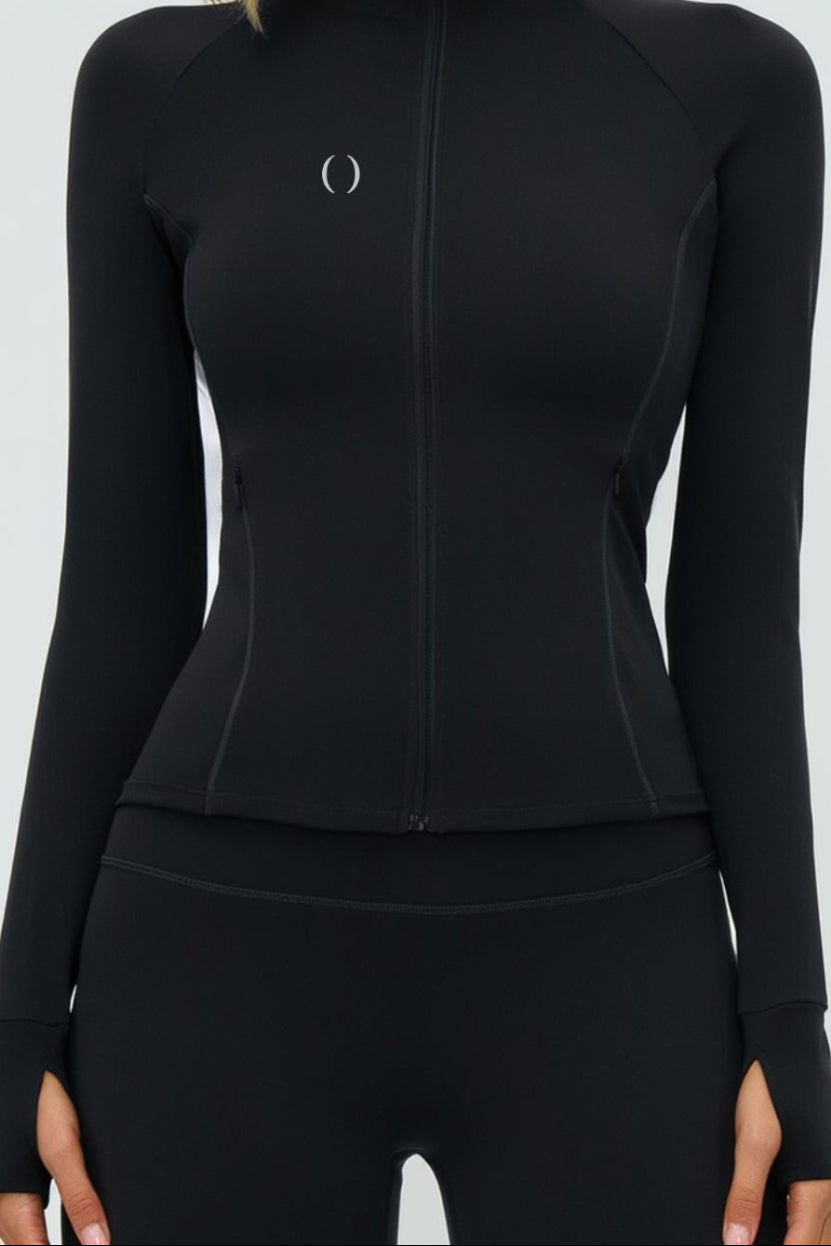 Chaqueta Running  Ligera CORE™ FORM Negro