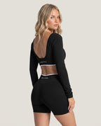 Top  Manga Larga SCULPT™ Black
