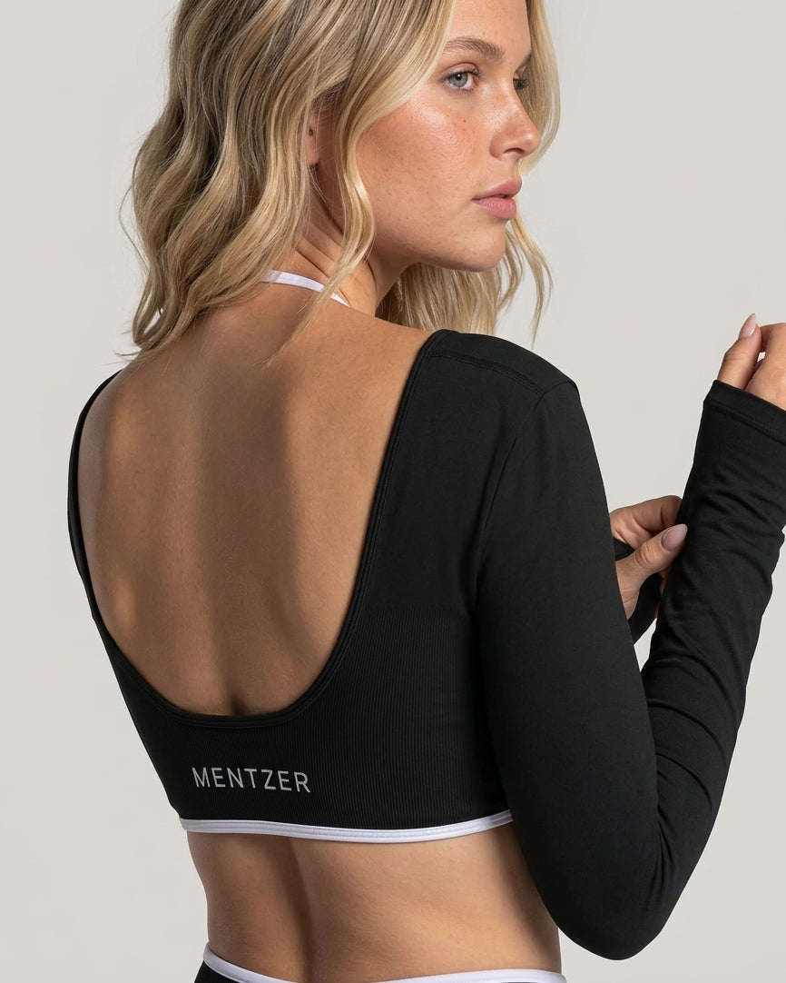 Top  Manga Larga SCULPT™ Black