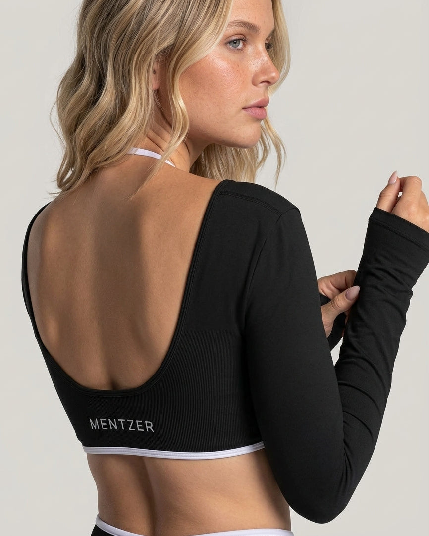 Top  Manga Larga SCULPT™ Black