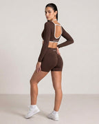 Shorts Sculpt Scrunch Cafe