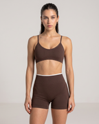 Shorts Deportivos  SCULPT Scrunch™ Marrón