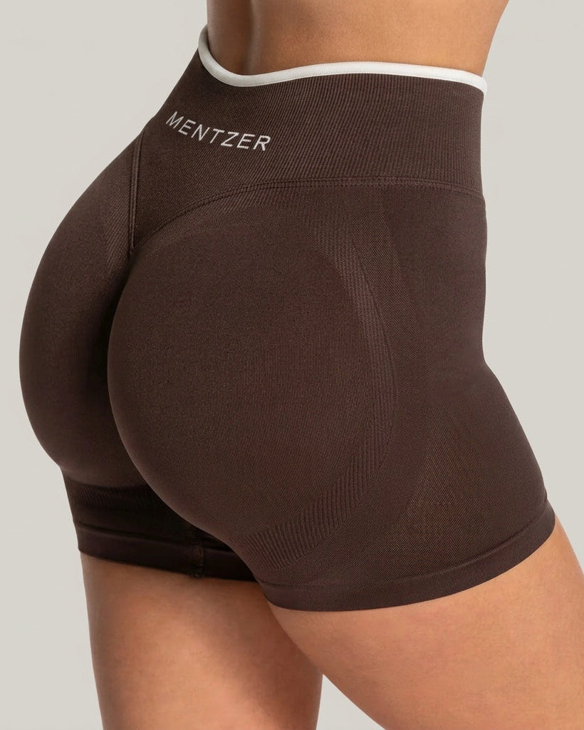 Shorts Deportivos  SCULP Scrunch™ Marrón
