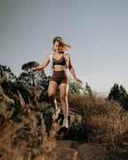 Sujetador deportivo Sculpt Café Moro
