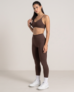 Sujetador deportivo Sculpt Café Moro